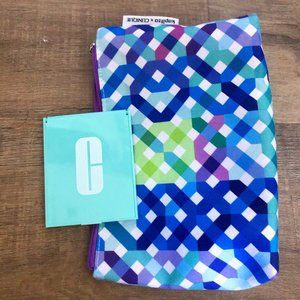 Clinque Makeup Bag and Mirror